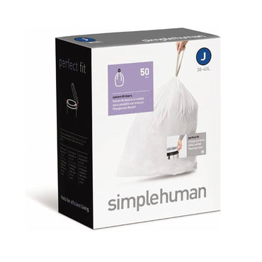 Liner Code J38-40L Pack of 50 SIMPLE HUMAN