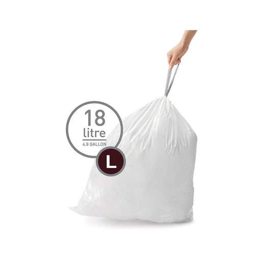 Liner Code L_18L Pack of 20 SIMPLE HUMAN