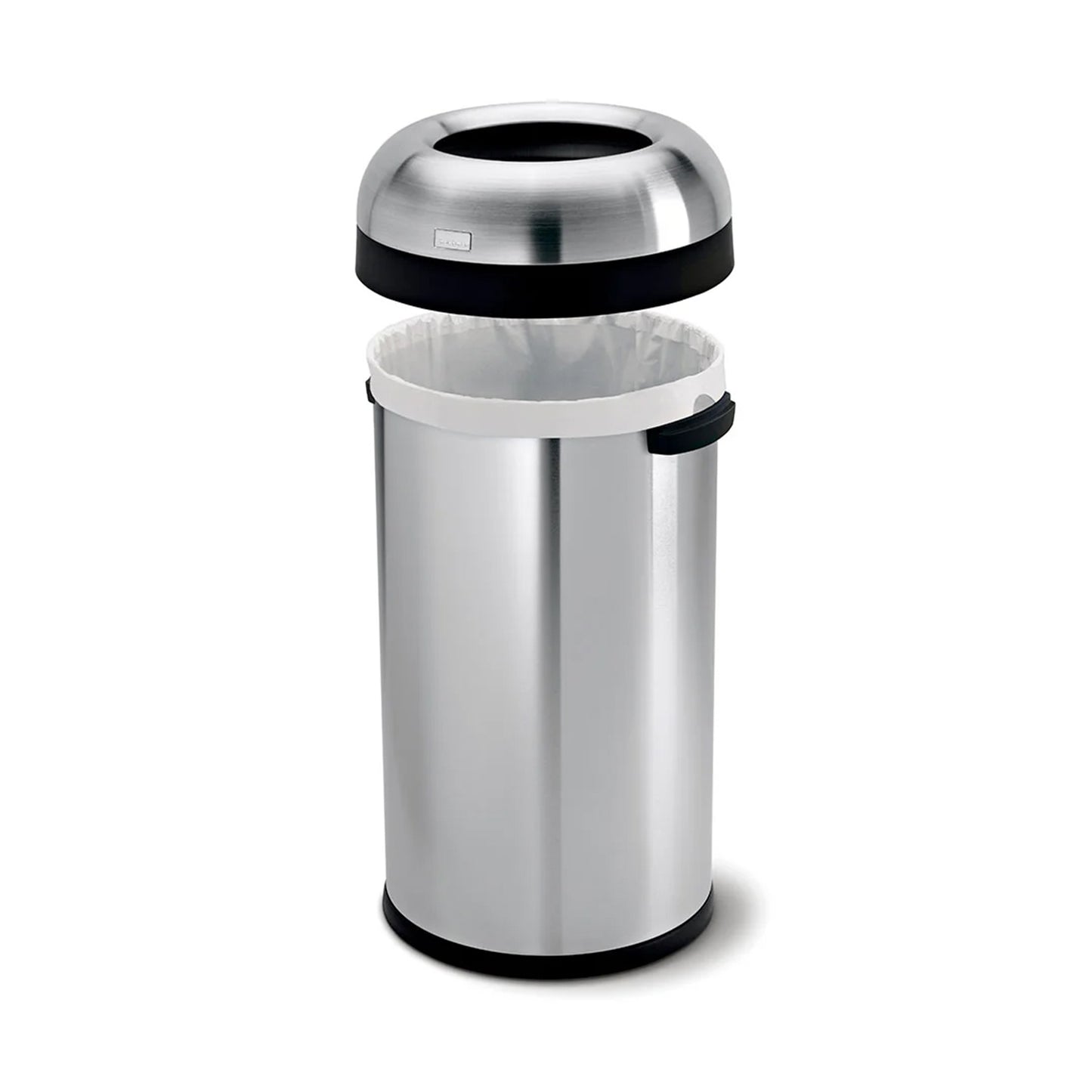 Bullet Open Bin_Brushed Steel_60L