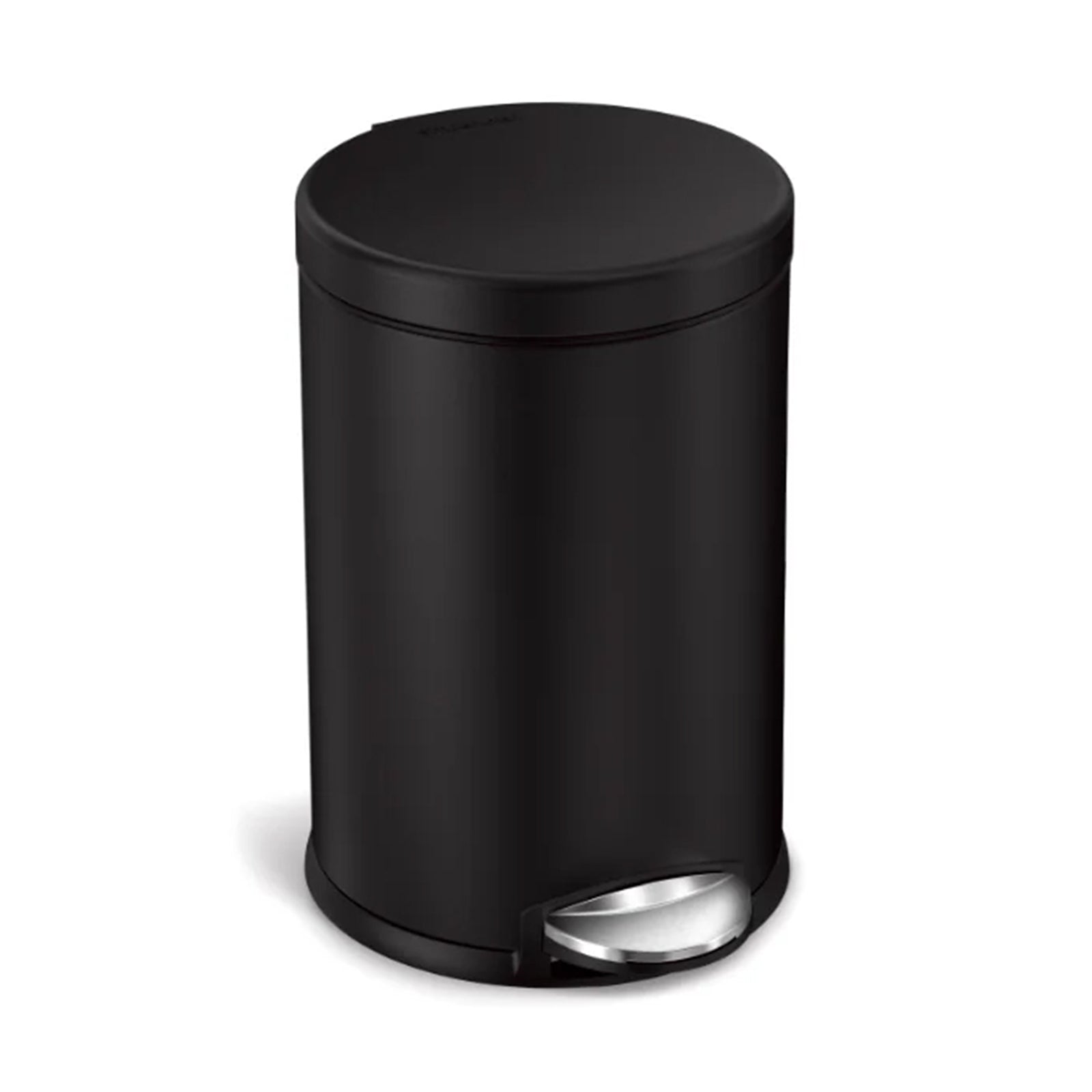4.5L ROUND PEDAL BIN, MATTE BLACK
