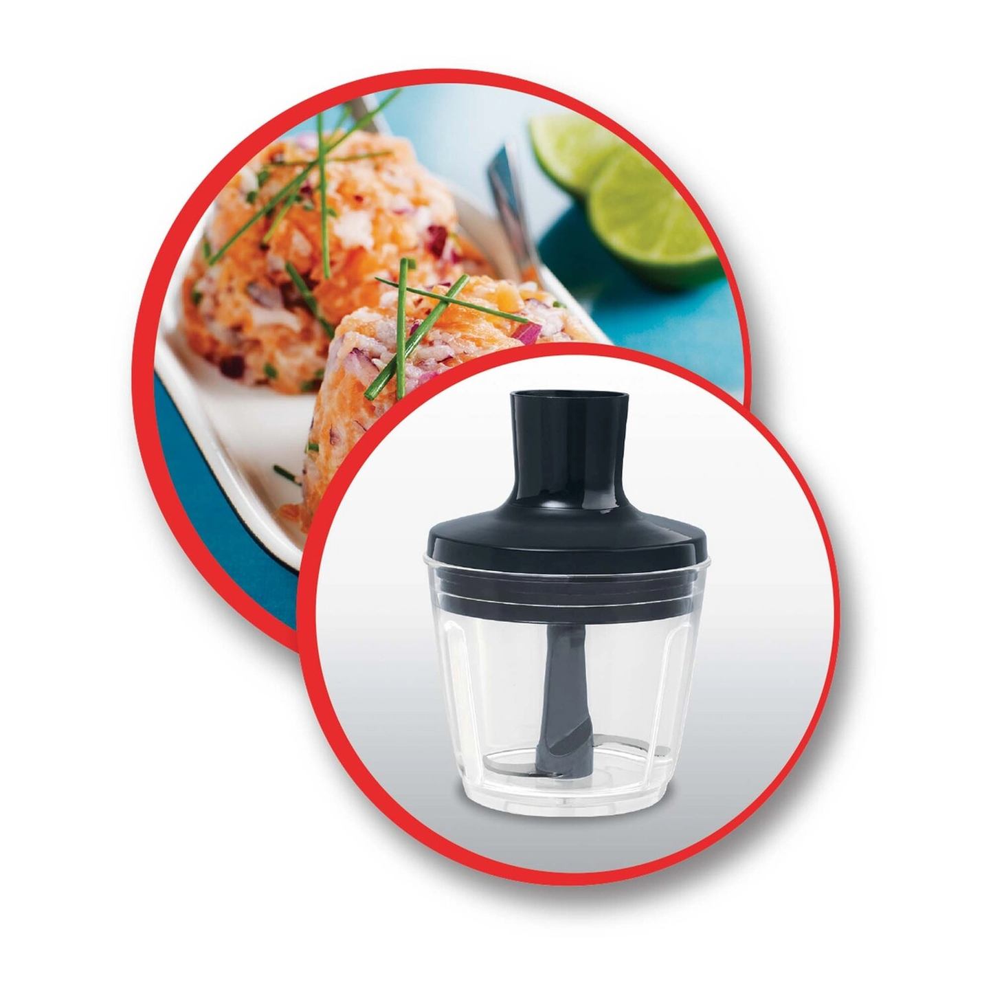 Moulinex Hand Blender Set 1000w 800ml Stainless Steel