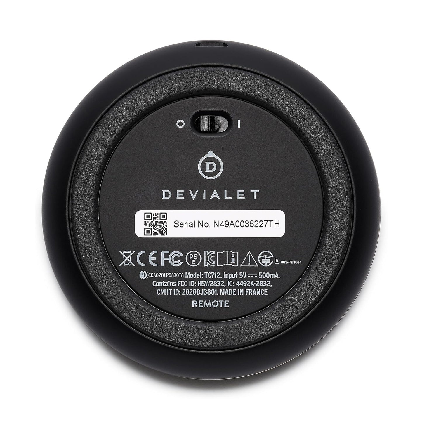 DEVIALET REMOTE CONTROL V2 LIGHT WEIGHT DESIGN