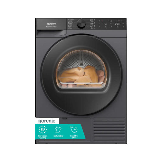 GORENJE Dryer 9KG Heat Pump G600 NatureDry Titanium GORENJE