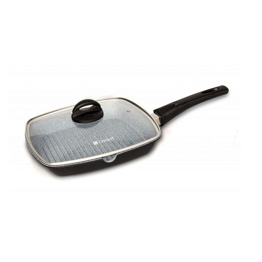 GRILL PAN 28 CM DIE-CASTING ALUMINIUM WITH MARBLE CERAMIC CO