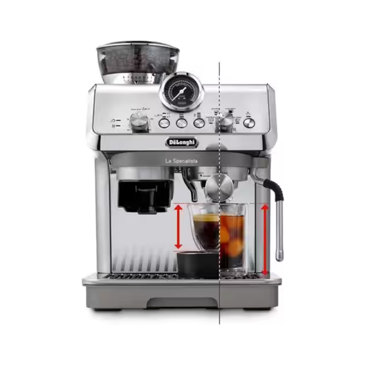 Delonghi Espresso Cappuccino My Latte Art system Hot Milk