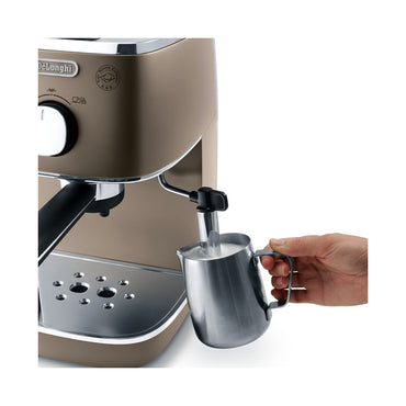 Delonghi Distinta Pump Espresso Coffee Machine Copper