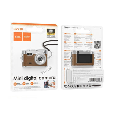 HOCO Mini Digital Camera - Brown