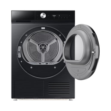 SAMSUNG Dryer Heat Pump Bespoke Condenser 9 KG Black