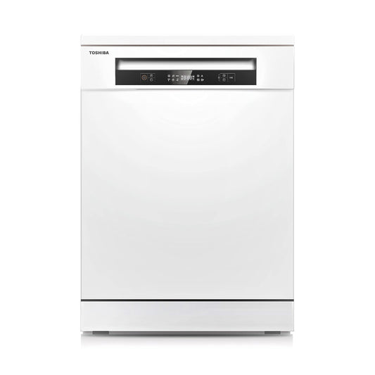 TOSHIBA Dishwasher 6 Programs 14 Place Setting A++ White