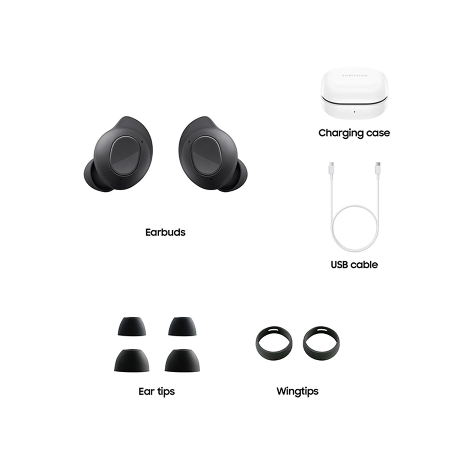 SAMSUNG Galaxy Buds FE - Graphite