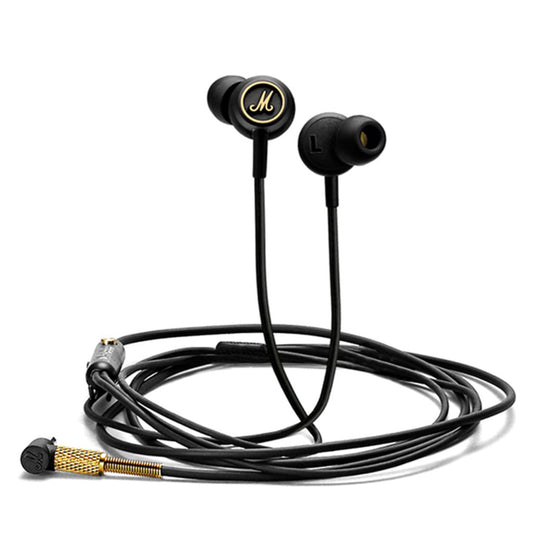 MARSHALL MODE EQ EARPHONES BLACK & BRASS