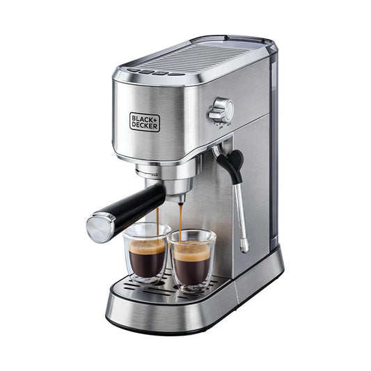 Black+Decker Espresso Machine 15 Bar 1450W