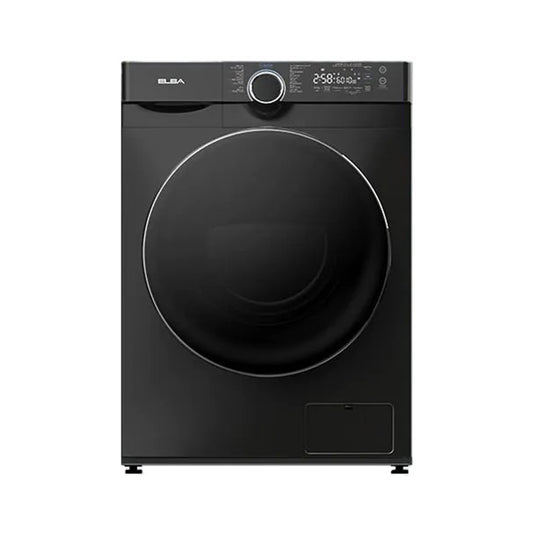 ELBA Washer + Dryer Front Load 8/6 KG 1400RPM Black ELBA