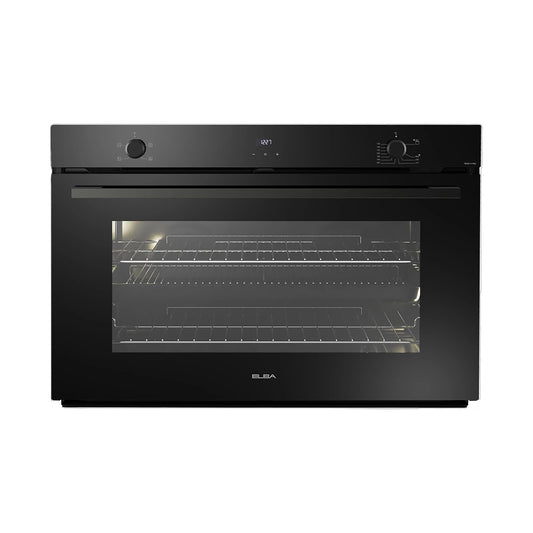ELBA Oven Built in 90 cm Gas Convection Safety Black