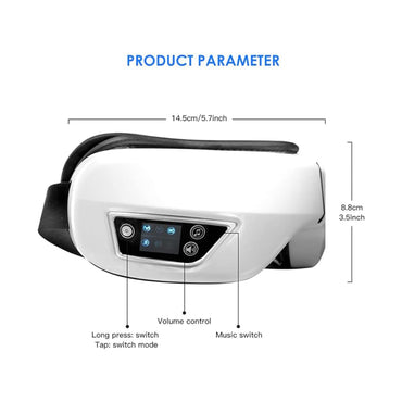Eye Massager With Music & Air Bag Vibration