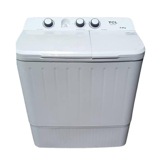 TCL Washer 8Kg Twin Tub White