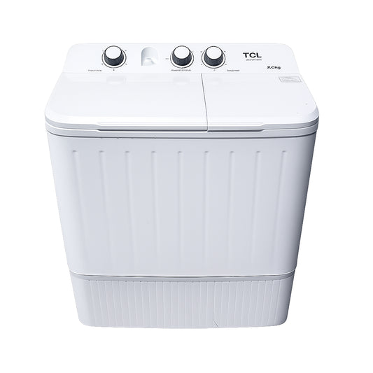 TCL Washer 8Kg Twin Tub White TCL