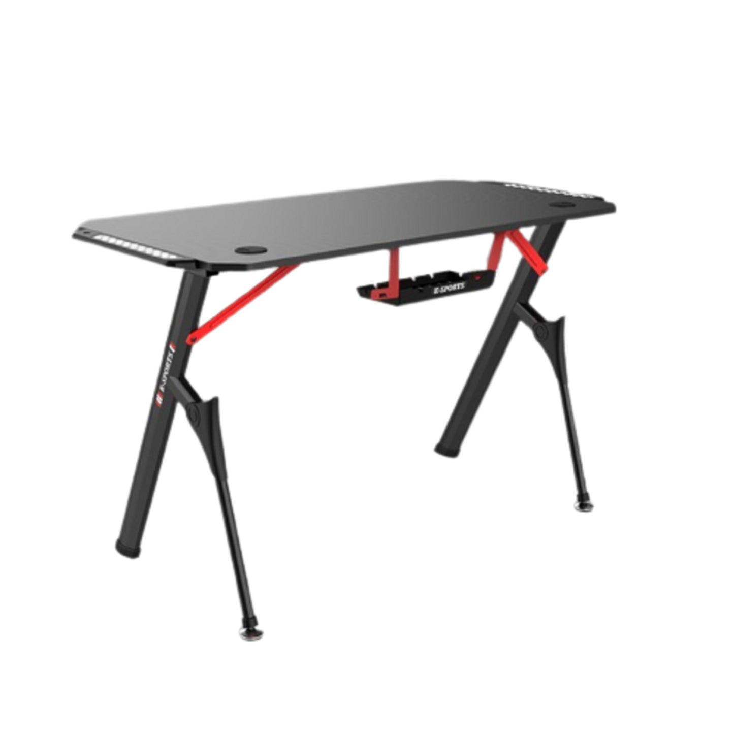 Fantech Dhybrid GD514 RGB LED Gaming Desk Full Black FANTECH