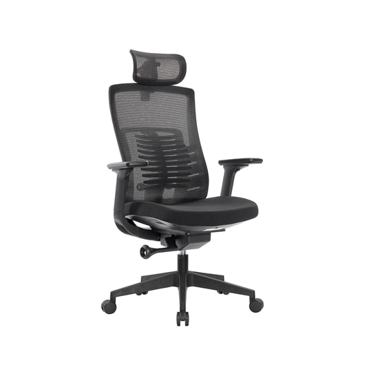 Fantech OC1 Ergonomic Chair 4D Headrest Adjustable - Black FANTECH