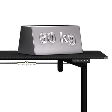 Fantech WS311 Work Station Adjustable Rising Desk Black