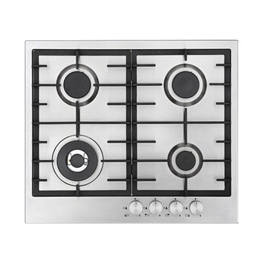 SMALVIC Hob 60 cm 4 Gas Burners Safety Stainless Steel
