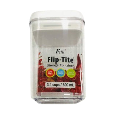 FELLI NLQ406A-060 4"" SQUAR FLIP TITE CANISTER 10CM