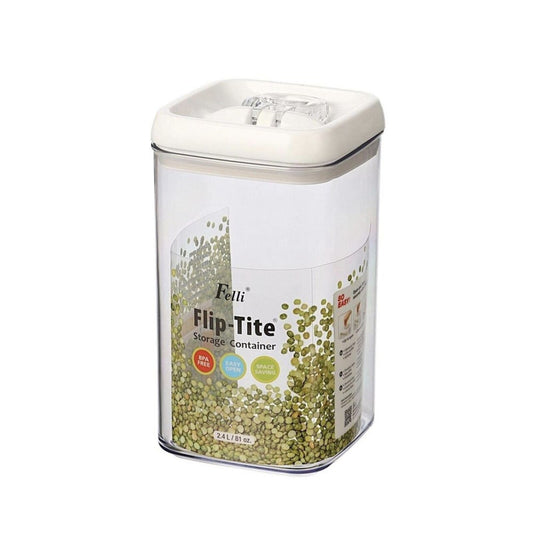 "FELLI NLQ509A-060 5"" SQUAR FLIP TITE CANISTER 13CM