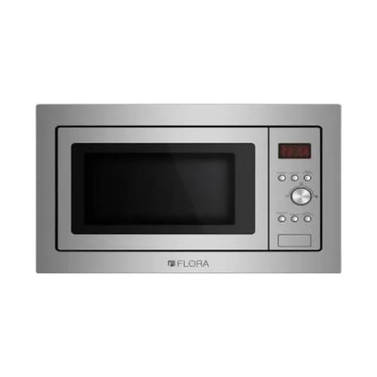 FLORA Microwave Built-in 25 Litres Inox
