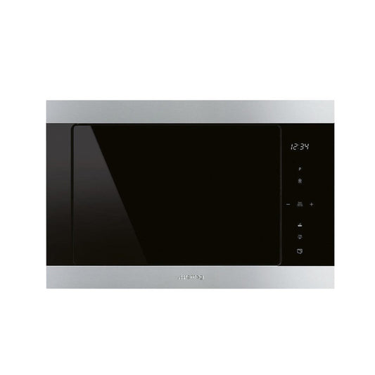 SMEG Microwave Built in 25 L Stainless Steel and Black