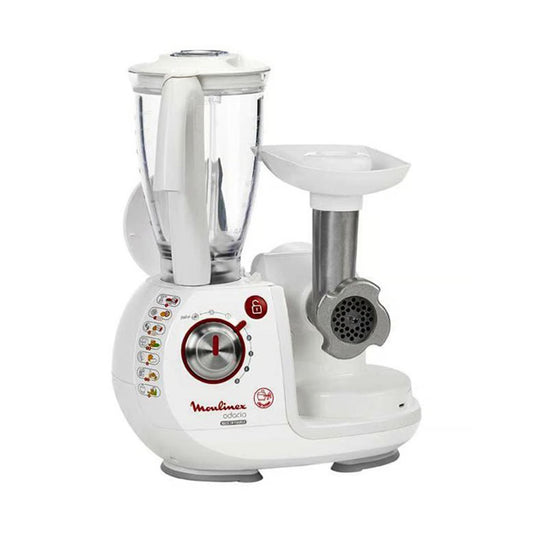 Moulinex Food Processor 1000 Watt ,Multifunction, WHITE