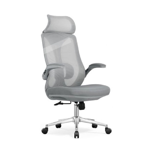 Fuden Grey Office Chair Designed For Daily Support