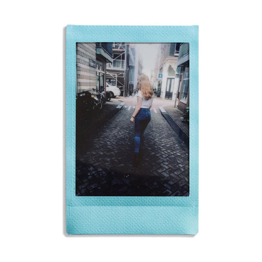 Instax Mini Film (10 Sheets) - Sky Blue Frame