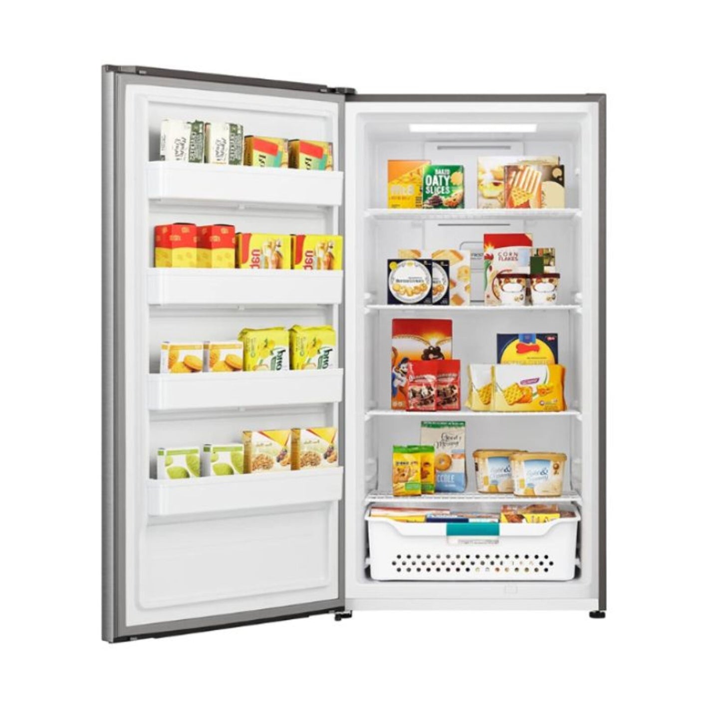 HISENSE Freezer Upright No Frost 769 L Inverter Silver-Left