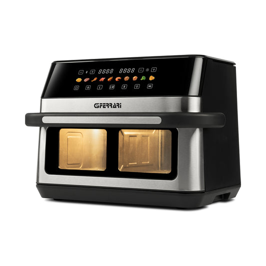 G.ferrari Dual Air Fryer 12L 2200w 60-200C