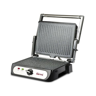 Girmi Contact Grill 2000w Non Stick Stainless Steel