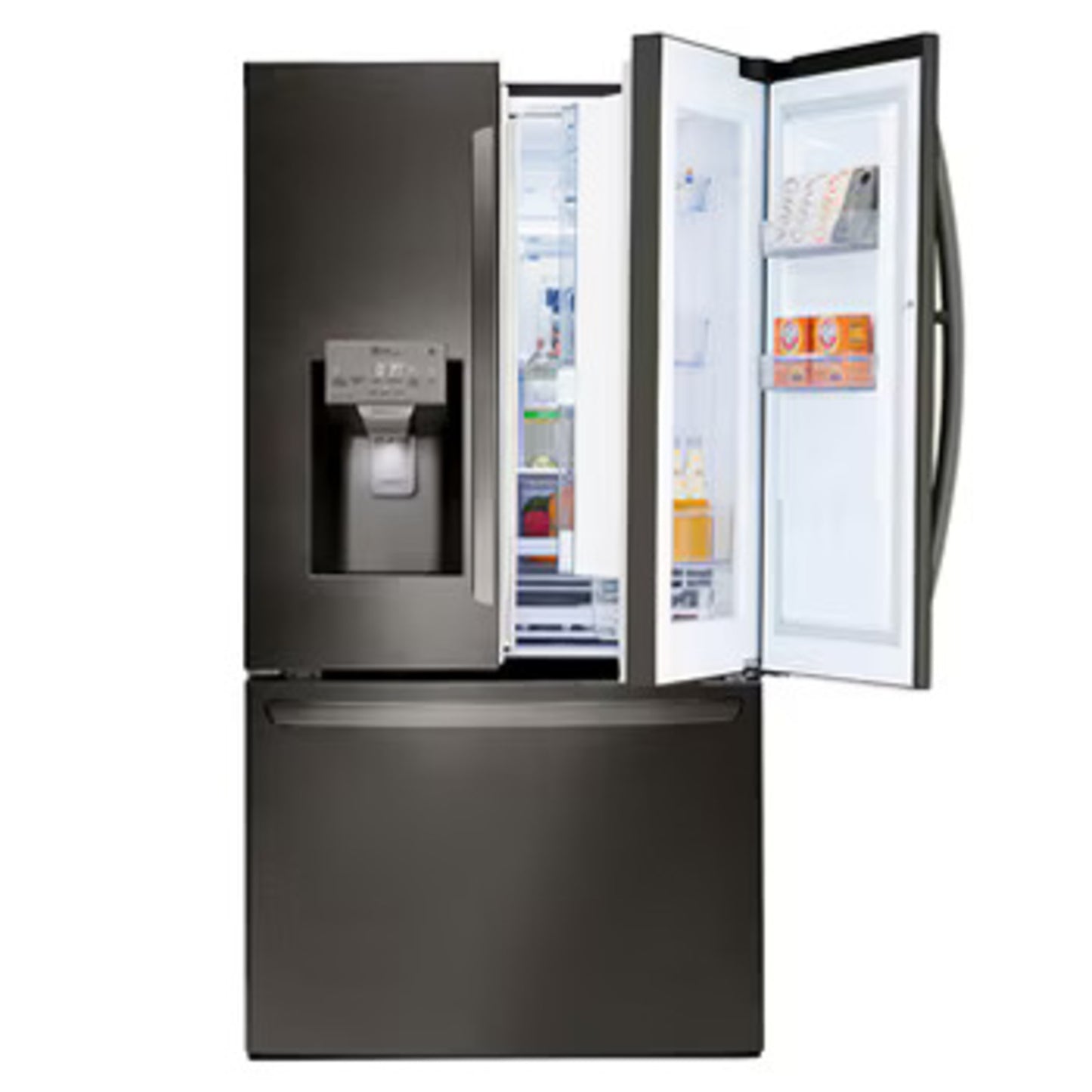 LG Refrigerator 26CF 4Doors Instaview Door In Door Stainless