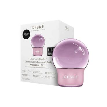 Geske Cool & Warm Face And Body Massager 7 In 1 Pink