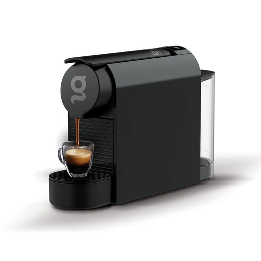 Gia Aluminum Capsule Machine Black