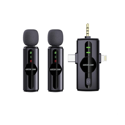 GREEN LION Microphone 3-Level Noice Cancellation