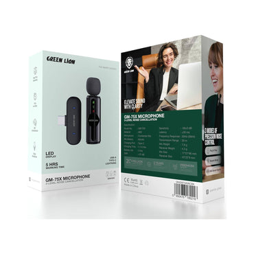 GREEN LION Microphone 3-Level Noice Cancellation