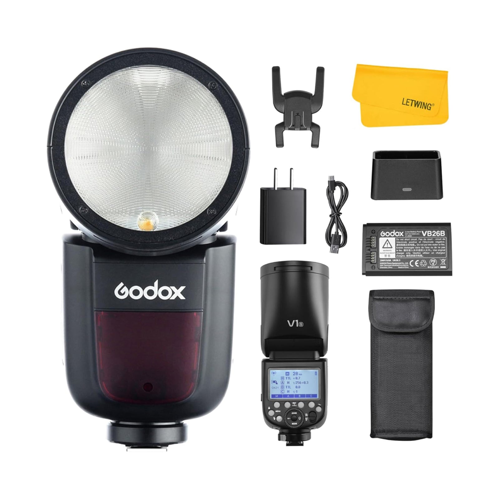 Godox V1 Flash Auto Zoom Control