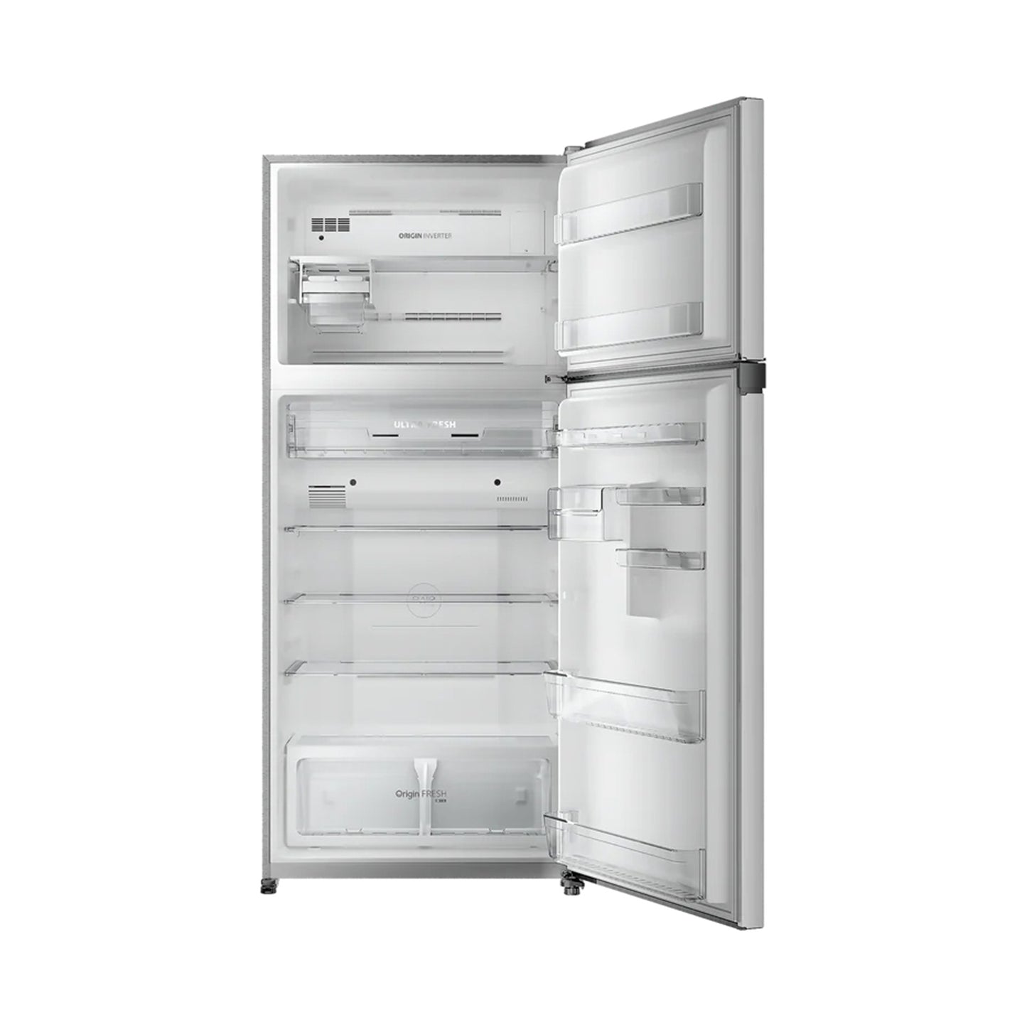 TOSHIBA 29 Cft Refrigerator 2 Doors Silver