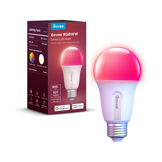 Govee Smart LED Bulb 800 lm 1 Pack