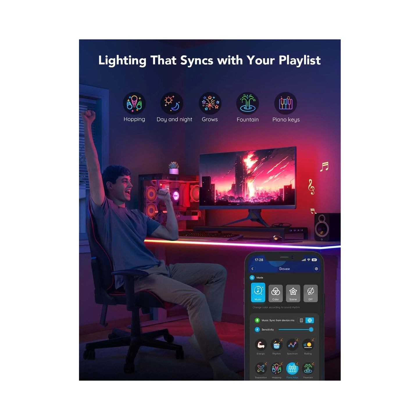 Govee Desk Neon Rope Light