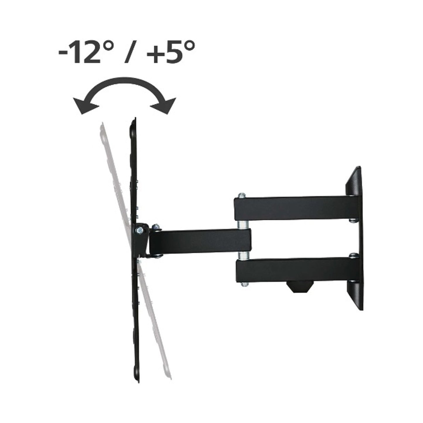 TV Wall Bracket Swivel Tilt Pull-Out 165cm 65 Up To 25 Kg