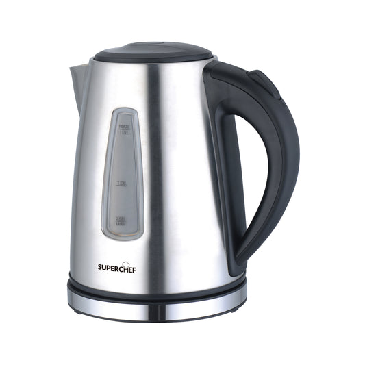 Super Chef Kettle 1.7L 2200W Stainless Steel