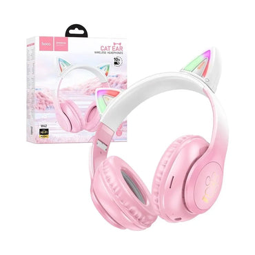 HOCO Cat Wireless HeadPhones Cherry Blossom