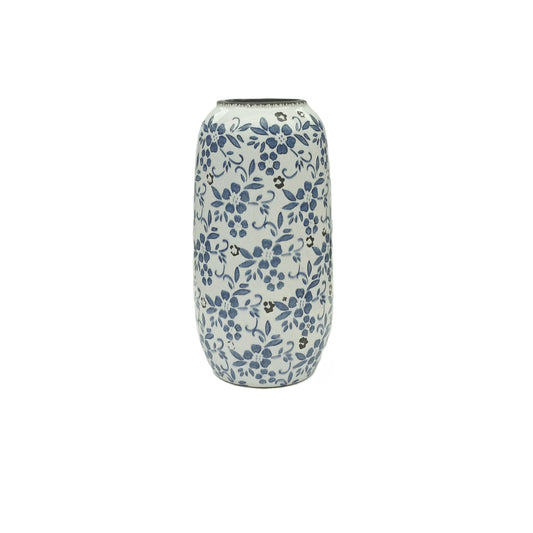 Vase ceramic Flower blue 0.24