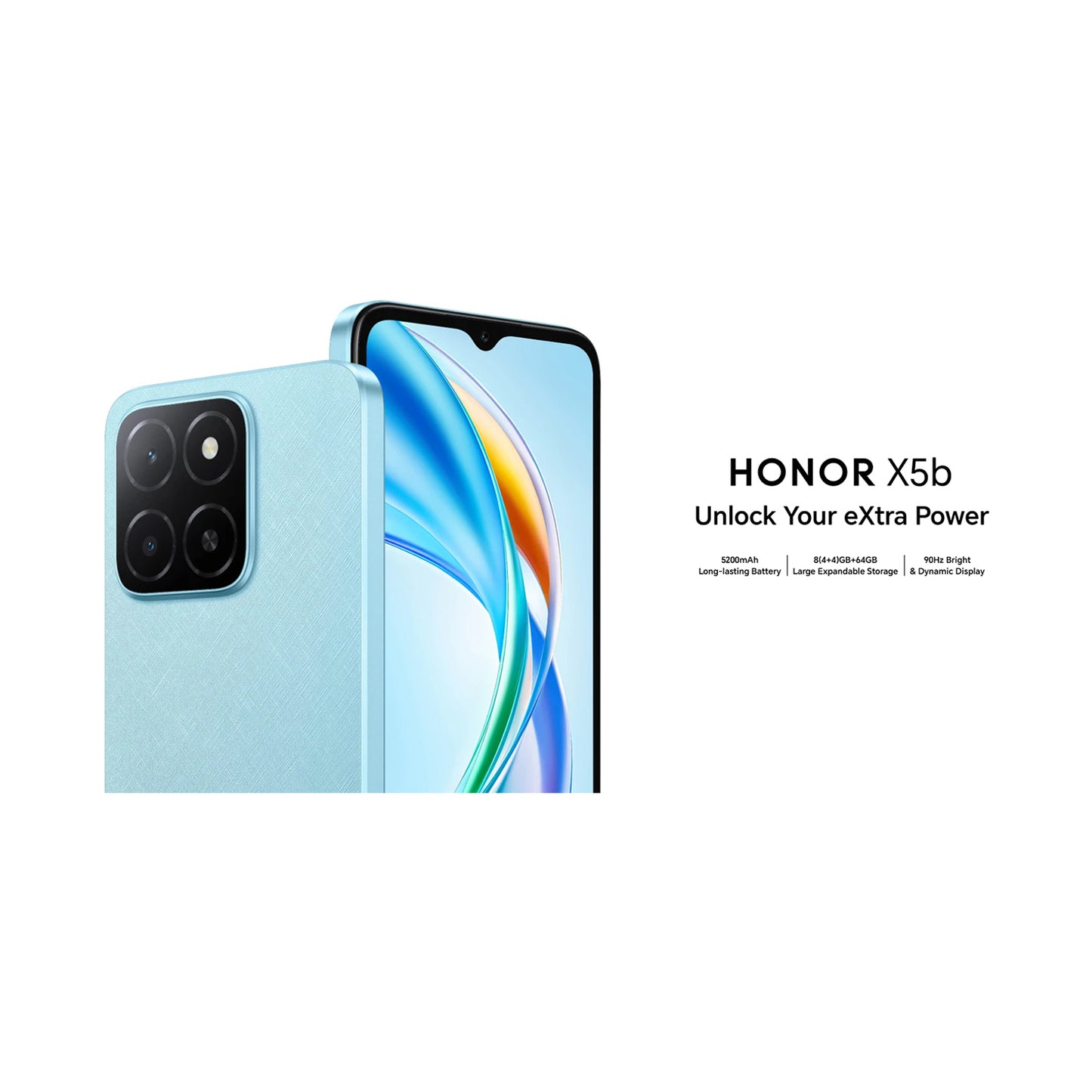 HONOR X5B Plus 128GB - 8GB - 365 Days Screen Warranty Blue