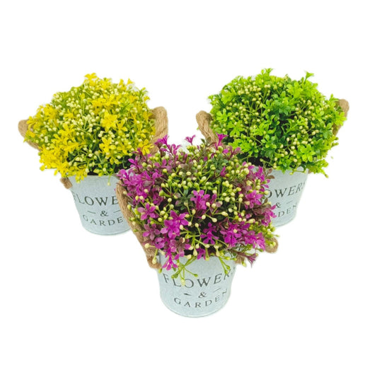 Flower Green/yellow/Purple/Dark Pink Near Purple